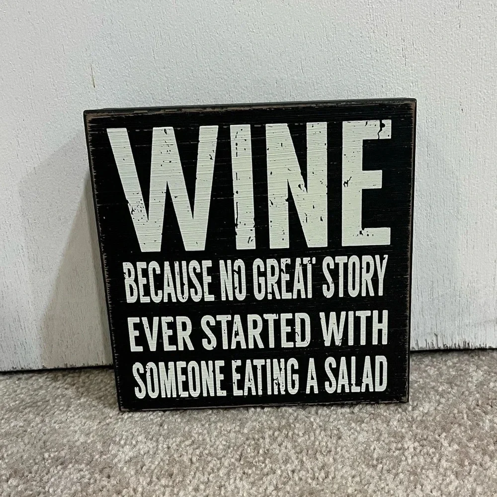 Quill to Paper by Sixtress Wine Sign